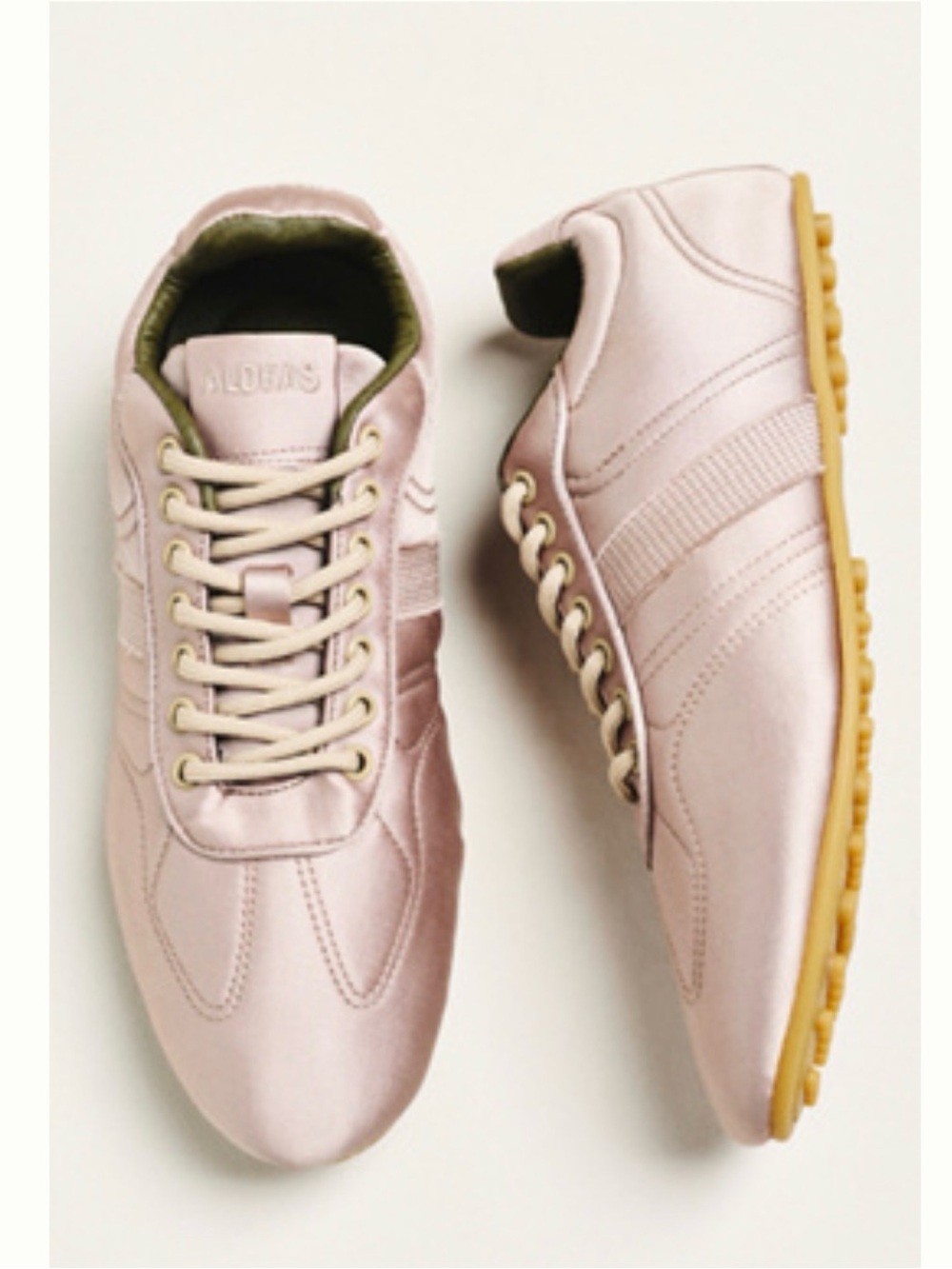 NWOT ALOHAS TB.69 RIFE SATIN LOW-TOP SNEAKERS